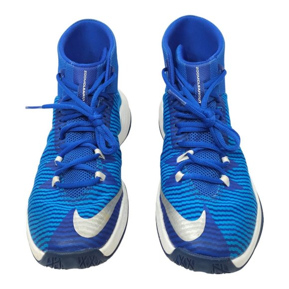 Nike Zoom Clear Out TB Basketball Shoes Mens Size 7 Royal Blue Court 844372-444 main image 9